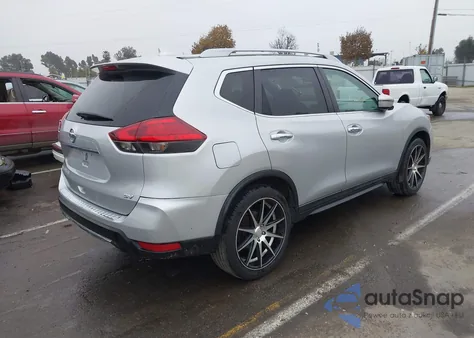 2017 Nissan Rogue Sv z USA, uszkodzony, nr VIN 5N1AT2MTXHC741872